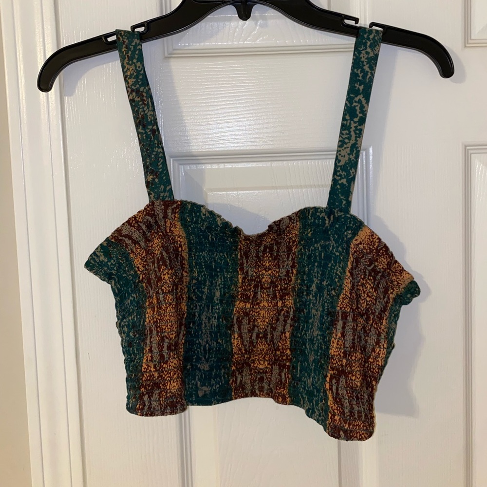 Free people crop top. Size medium